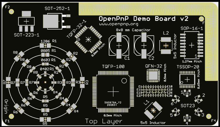 openpnp Demo board V2